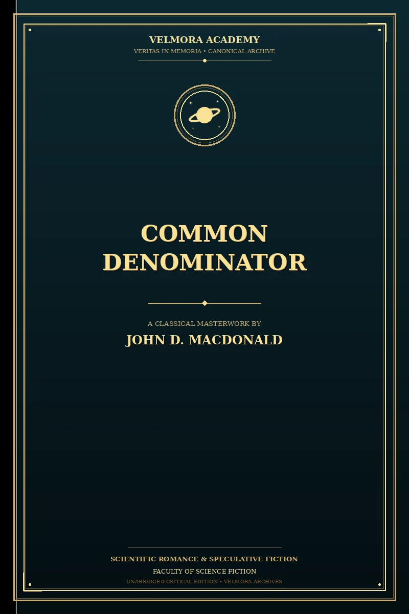 Cover of Common Denominator
