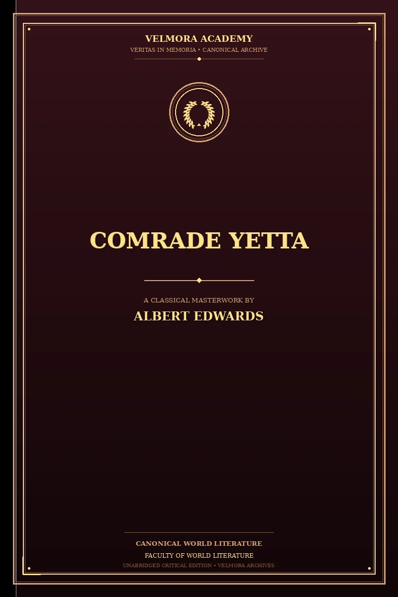 Cover of Comrade Yetta