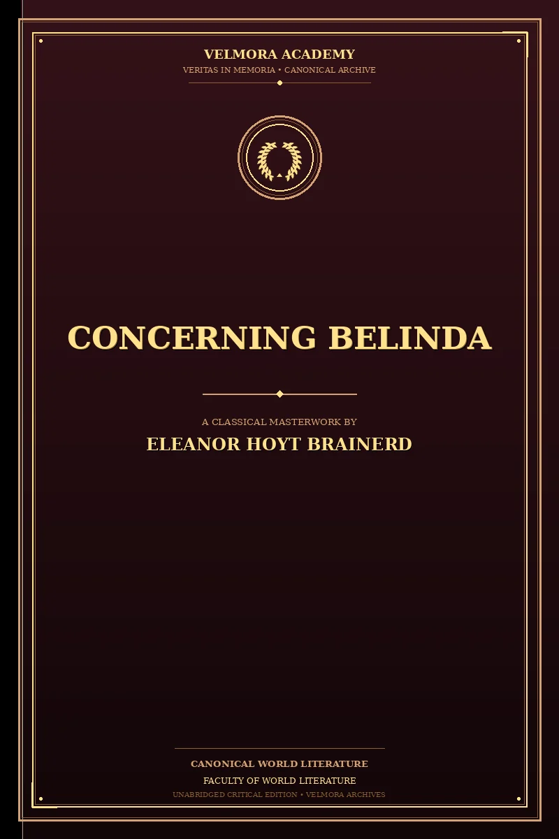 Concerning Belinda