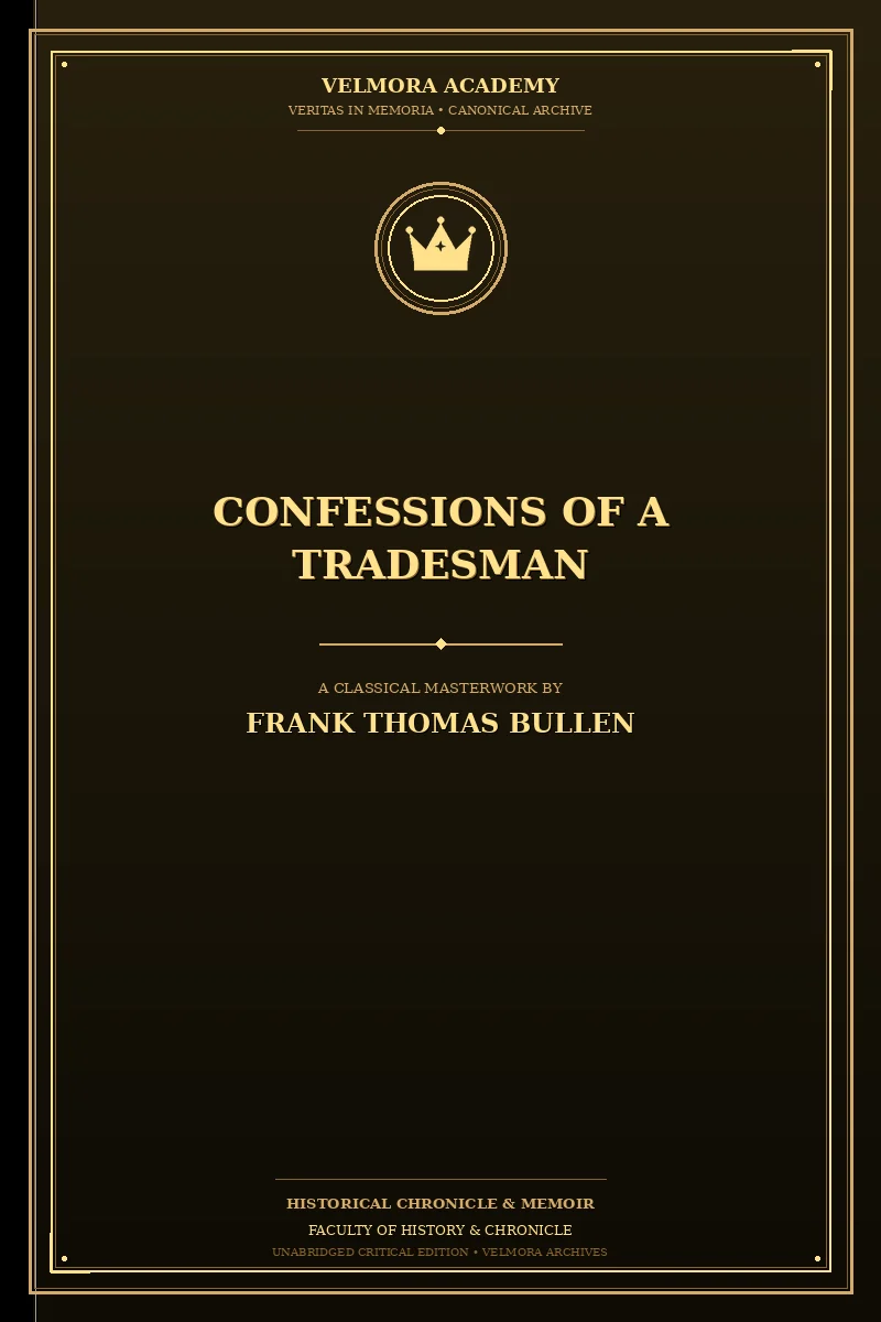 Confessions of a Tradesman