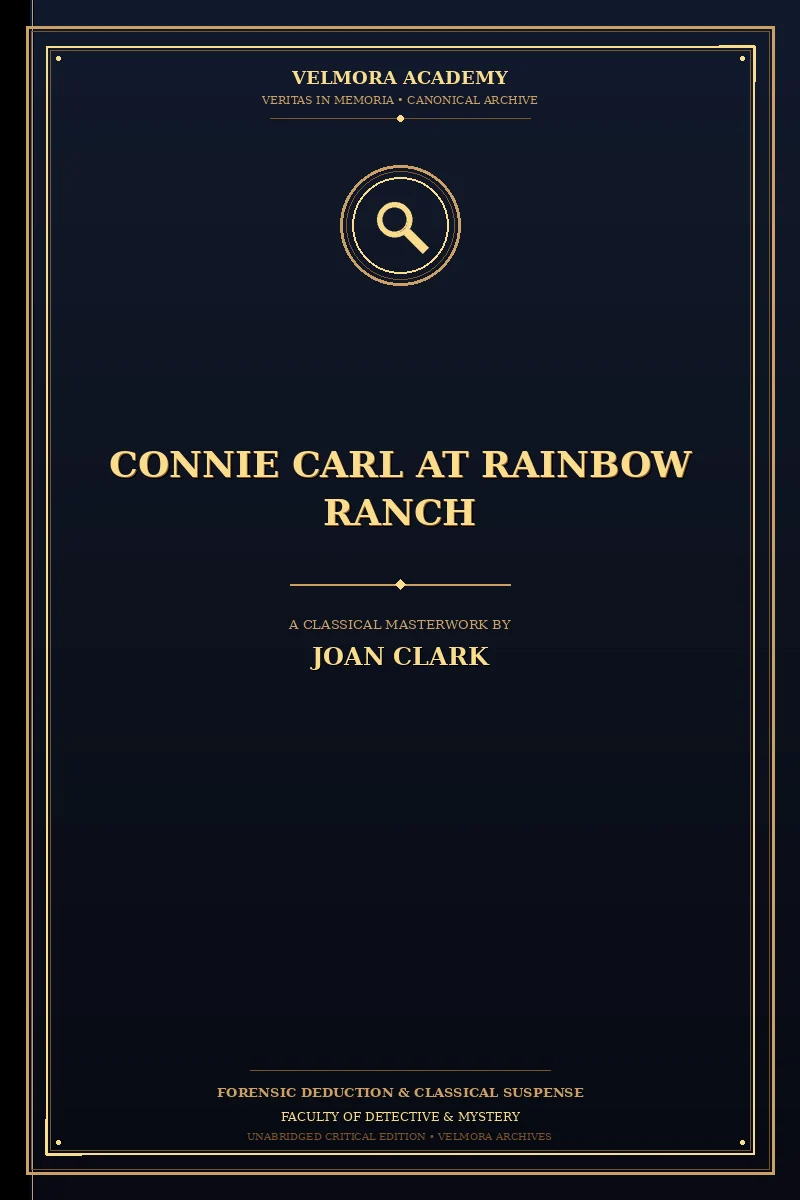 Cover of Connie Carl at Rainbow Ranch