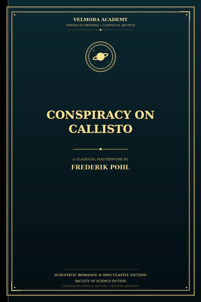Cover of Conspiracy on Callisto