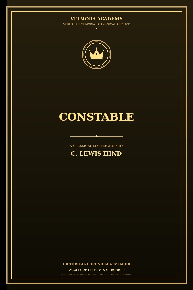 Cover of Constable