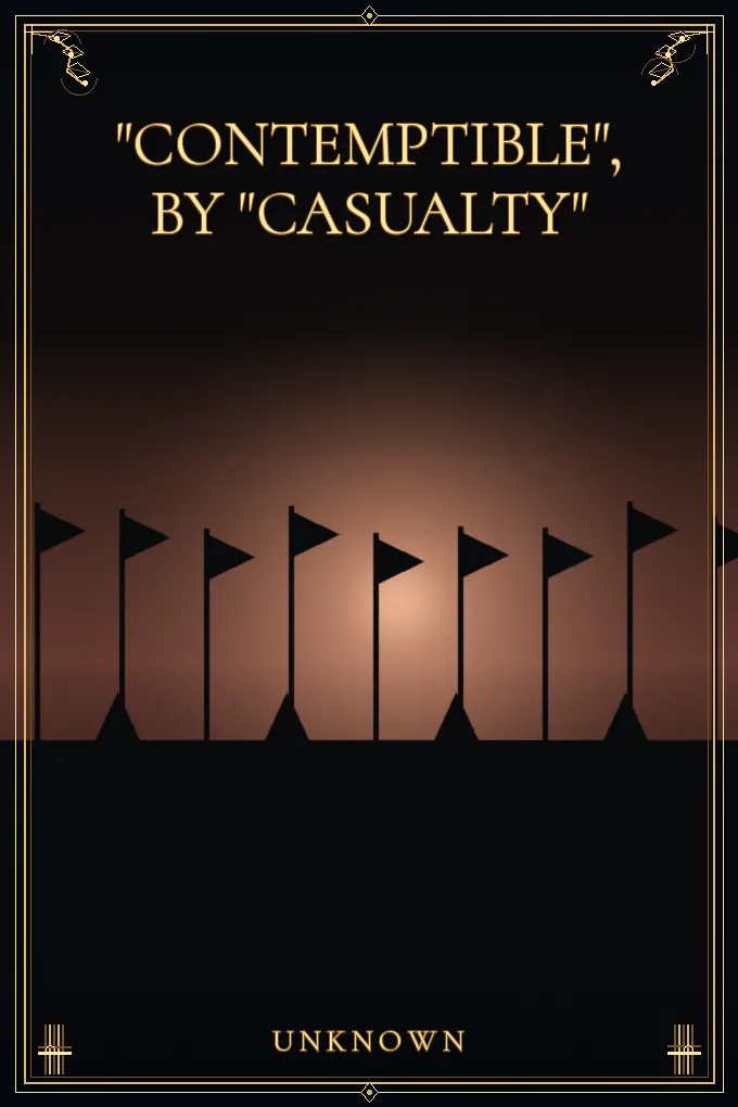 Cover of "Contemptible", by "Casualty"