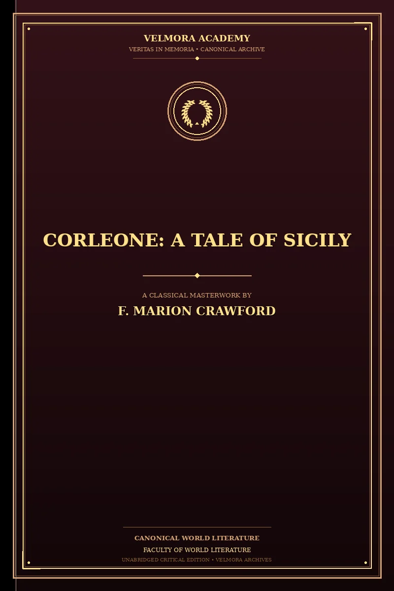 Corleone: A Tale of Sicily