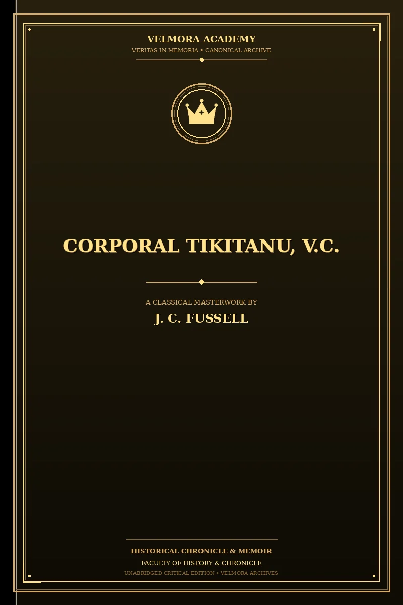 Corporal Tikitanu, V.C.