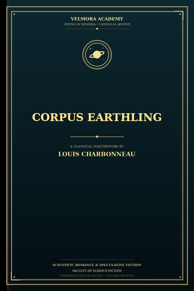 Cover of Corpus earthling