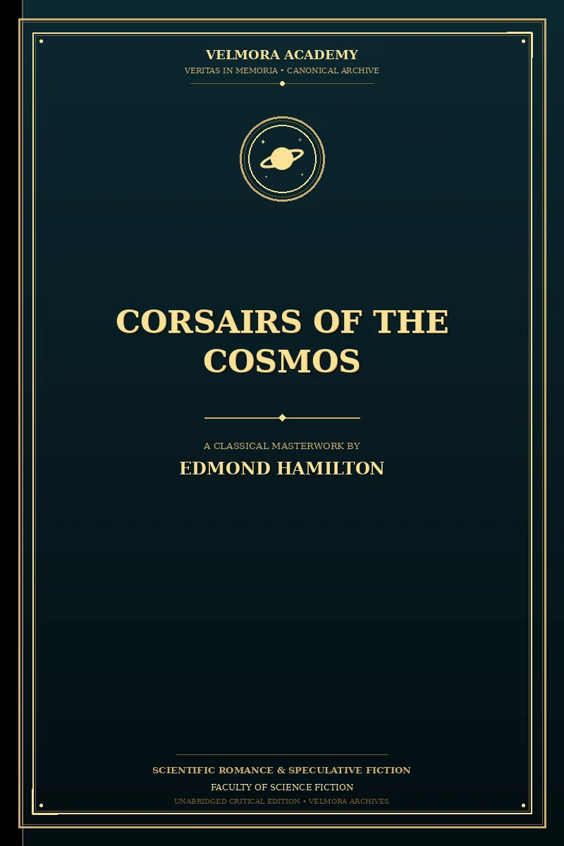 Cover of Corsairs of the cosmos
