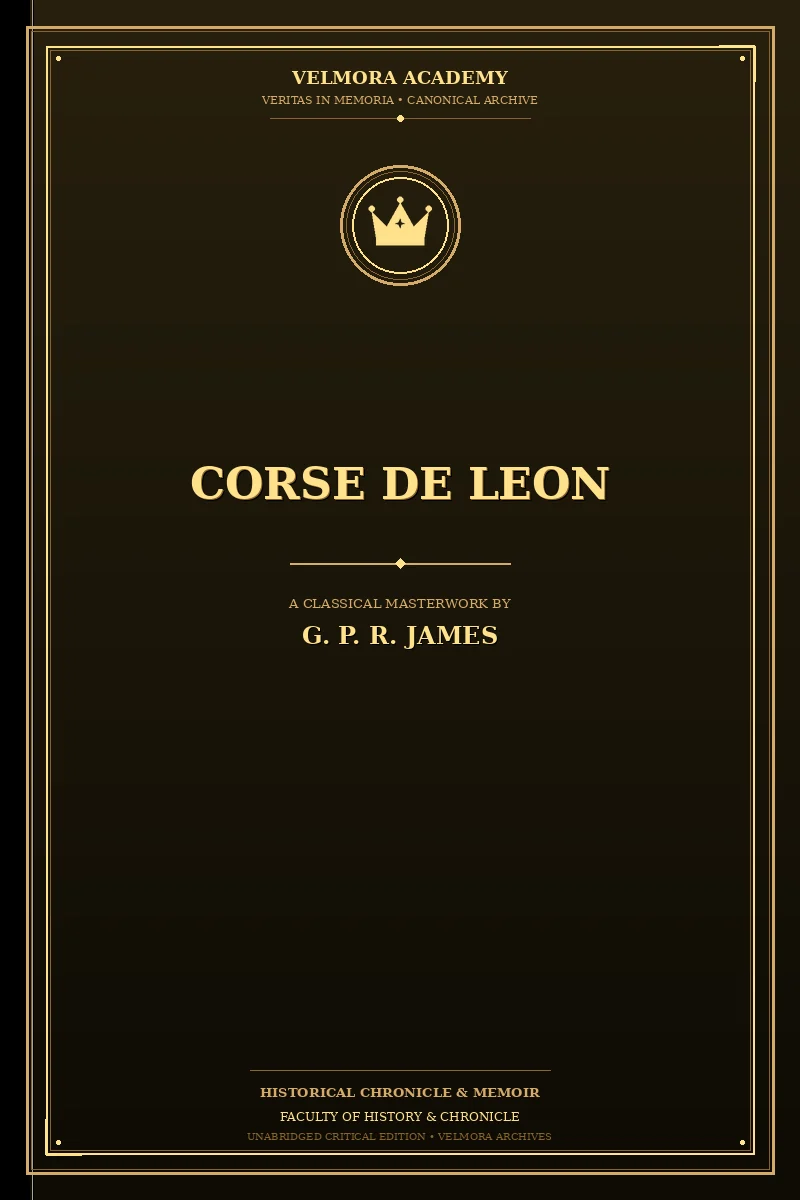 Cover of Corse de Leon