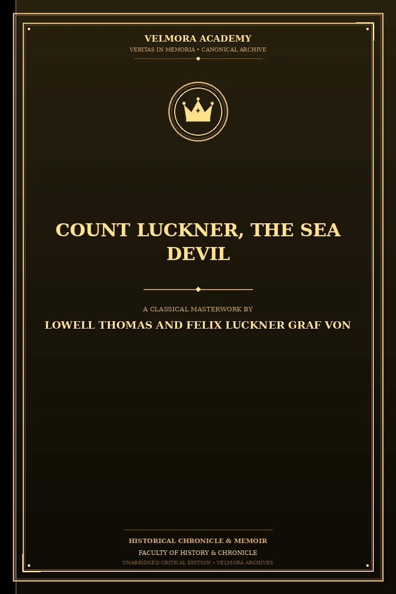 Count Luckner, the Sea Devil