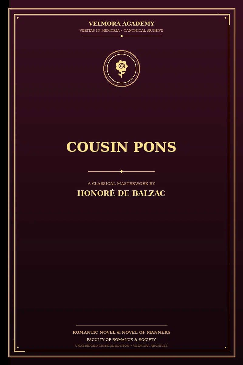 Cover of Cousin Pons