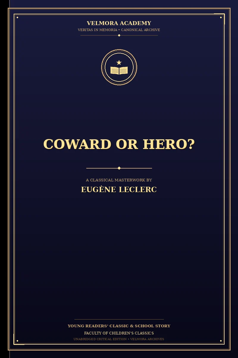 Cover of Coward or Hero?