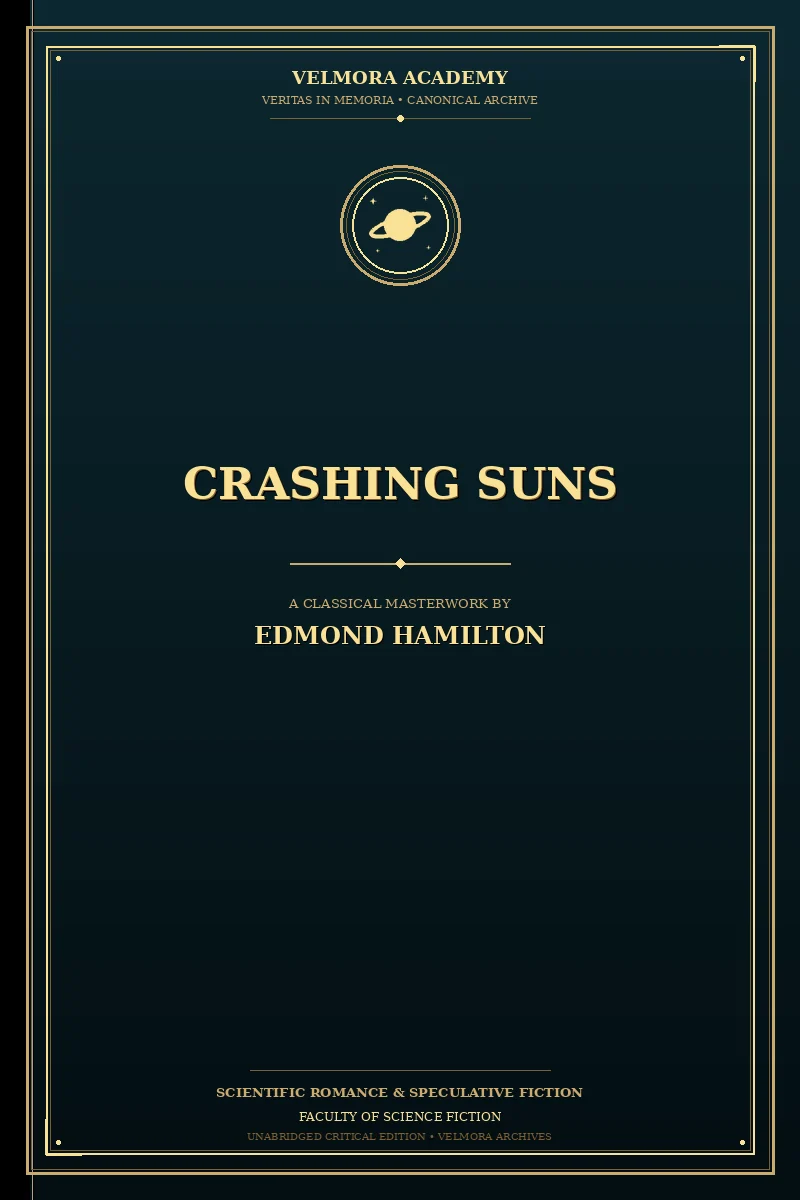 Cover of Crashing suns