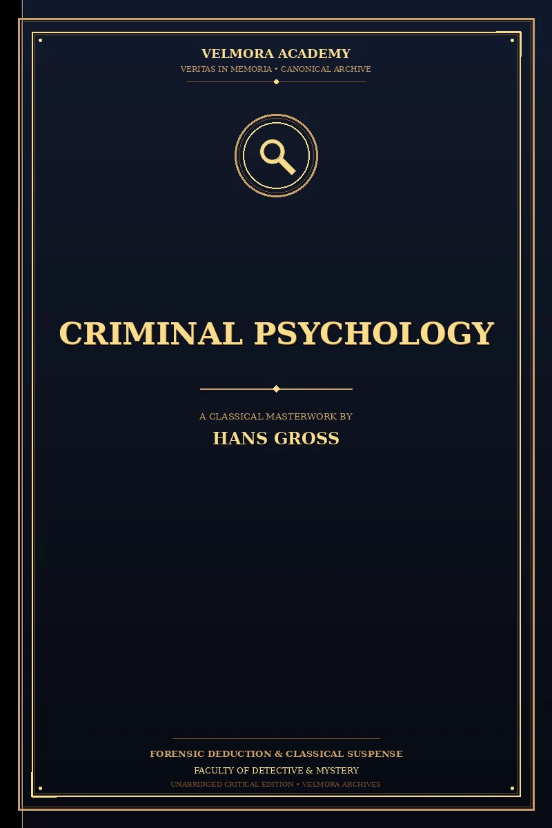 Criminal Psychology