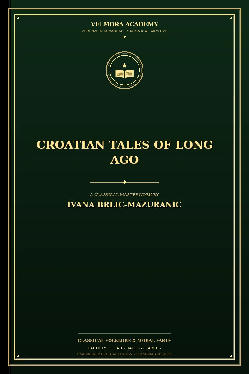 Cover of Croatian Tales of Long Ago