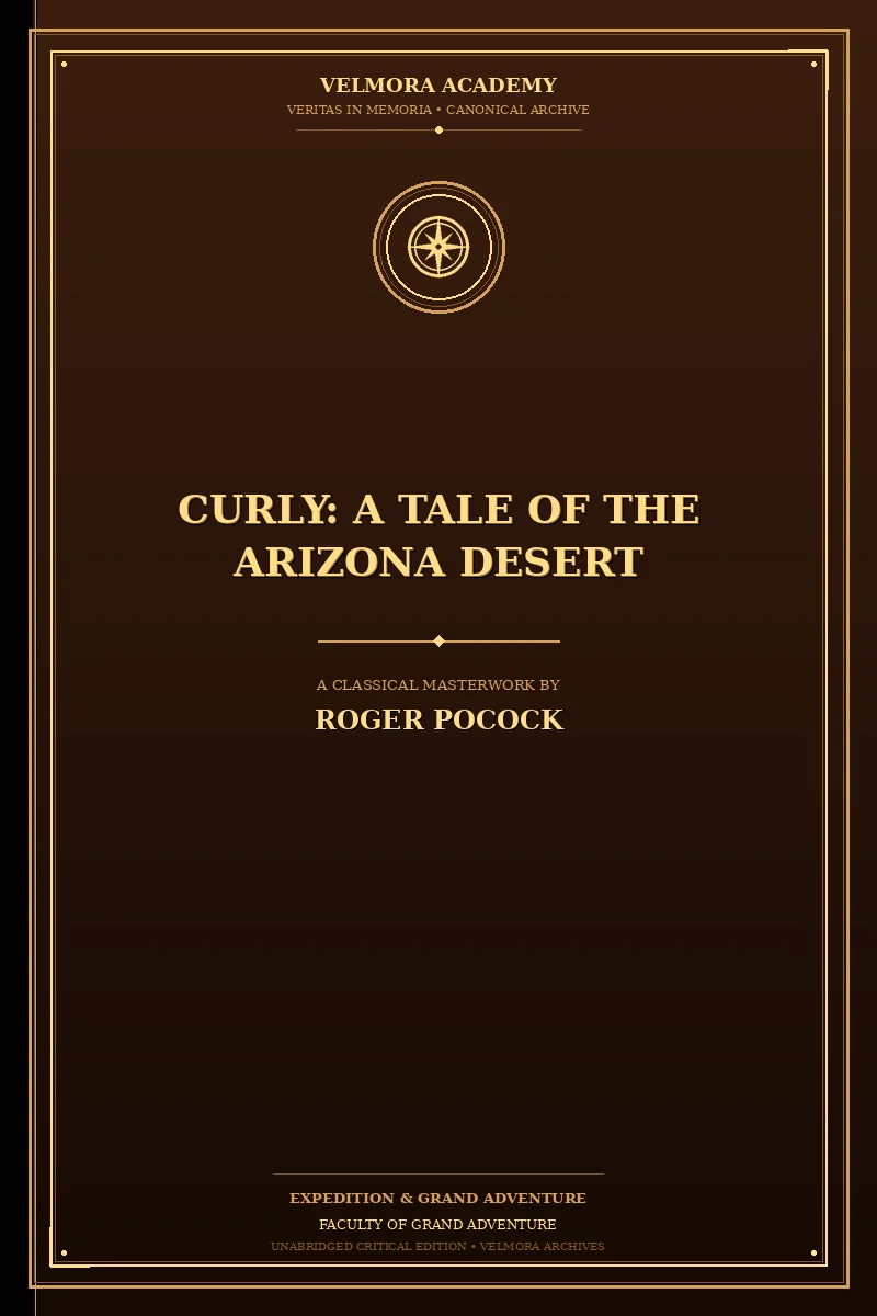 Cover of Curly: A Tale of the Arizona Desert