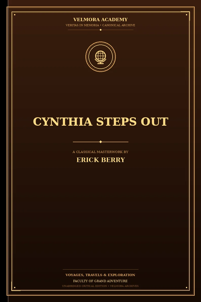 Cynthia Steps Out