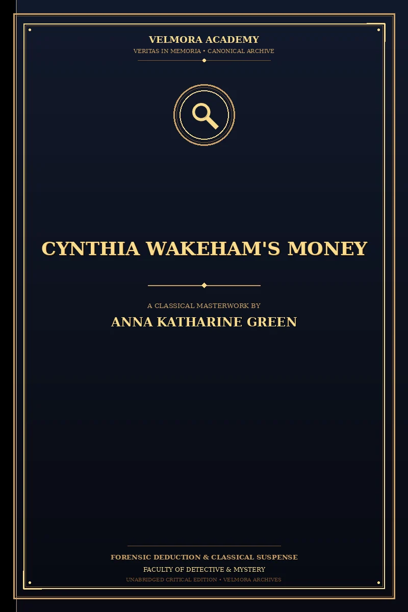 Cover of Cynthia Wakeham's Money