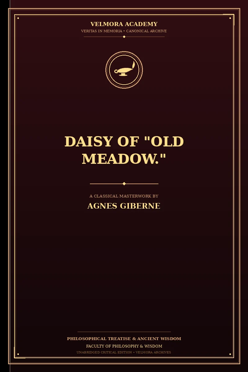 Cover of Daisy of "Old Meadow."