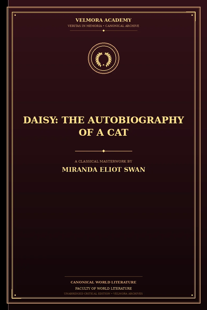 Cover of Daisy: The Autobiography of a Cat
