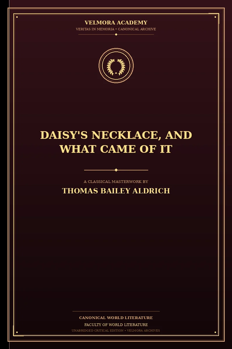 Cover of Daisy's Necklace, and What Came of It