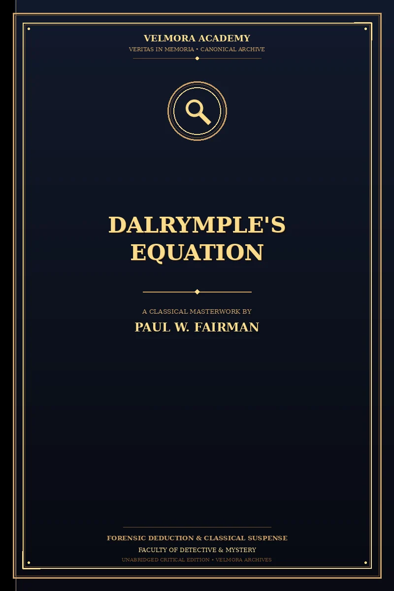 Cover of Dalrymple's Equation