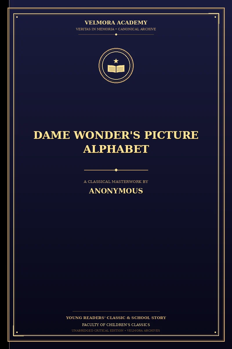 Dame Wonder's Picture Alphabet