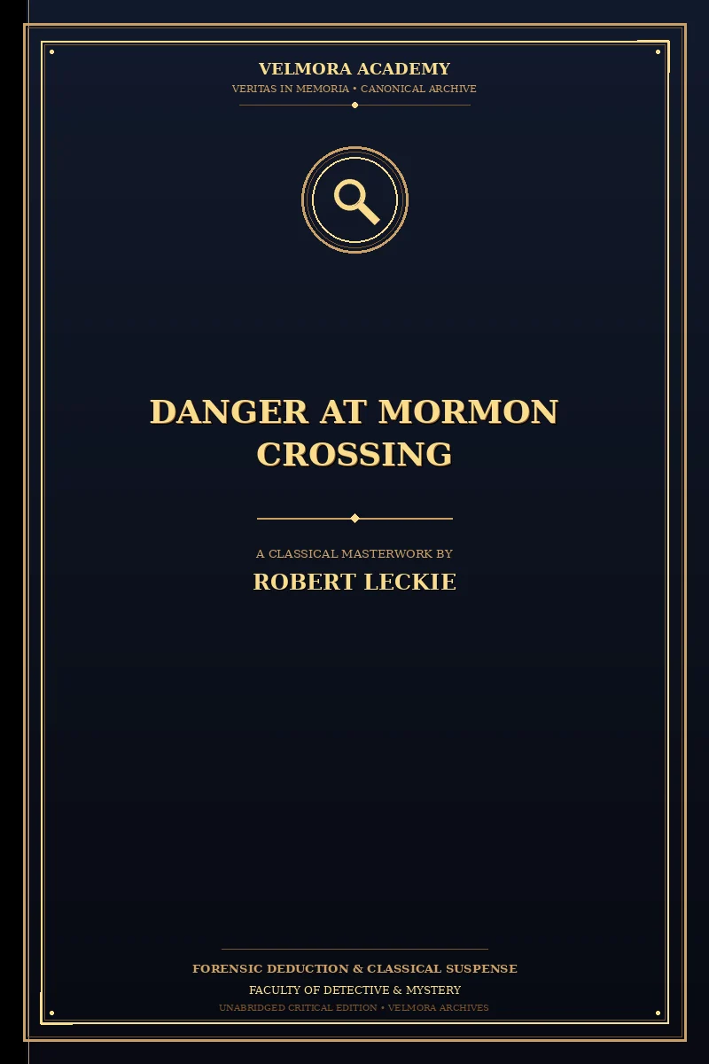 Cover of Danger at Mormon Crossing