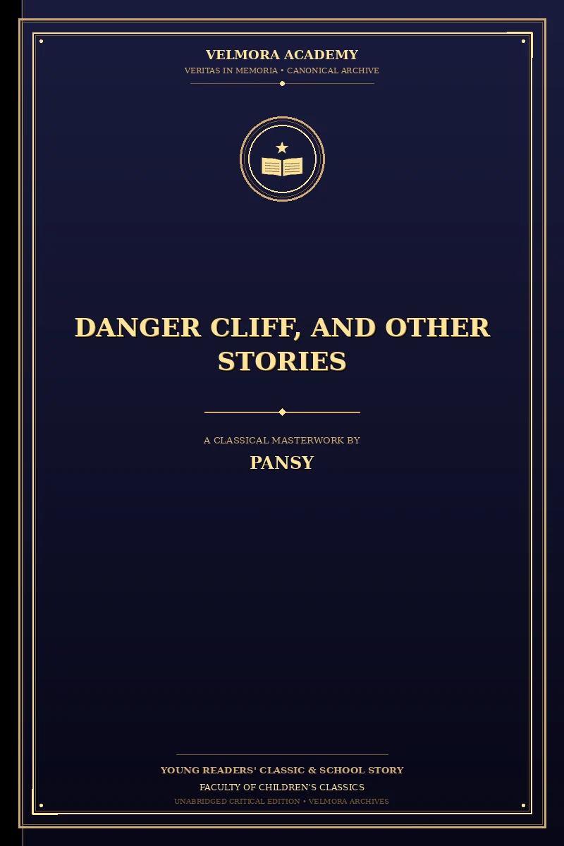 Cover of Danger Cliff, and other stories