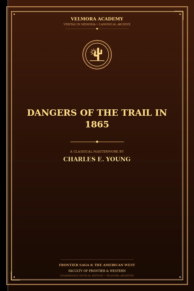 Cover of Dangers of the Trail in 1865