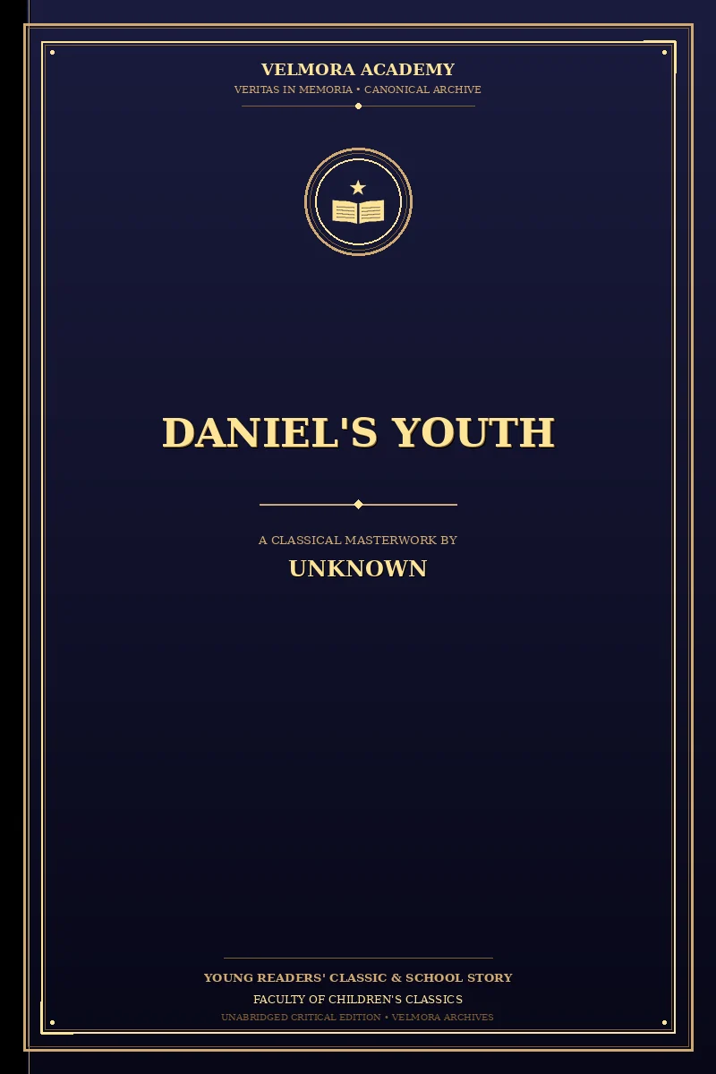 Cover of Daniel's Youth