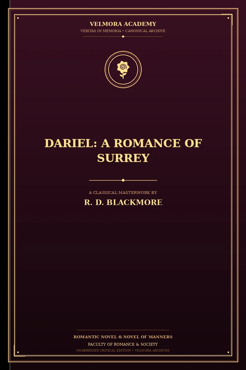 Cover of Dariel: A Romance of Surrey