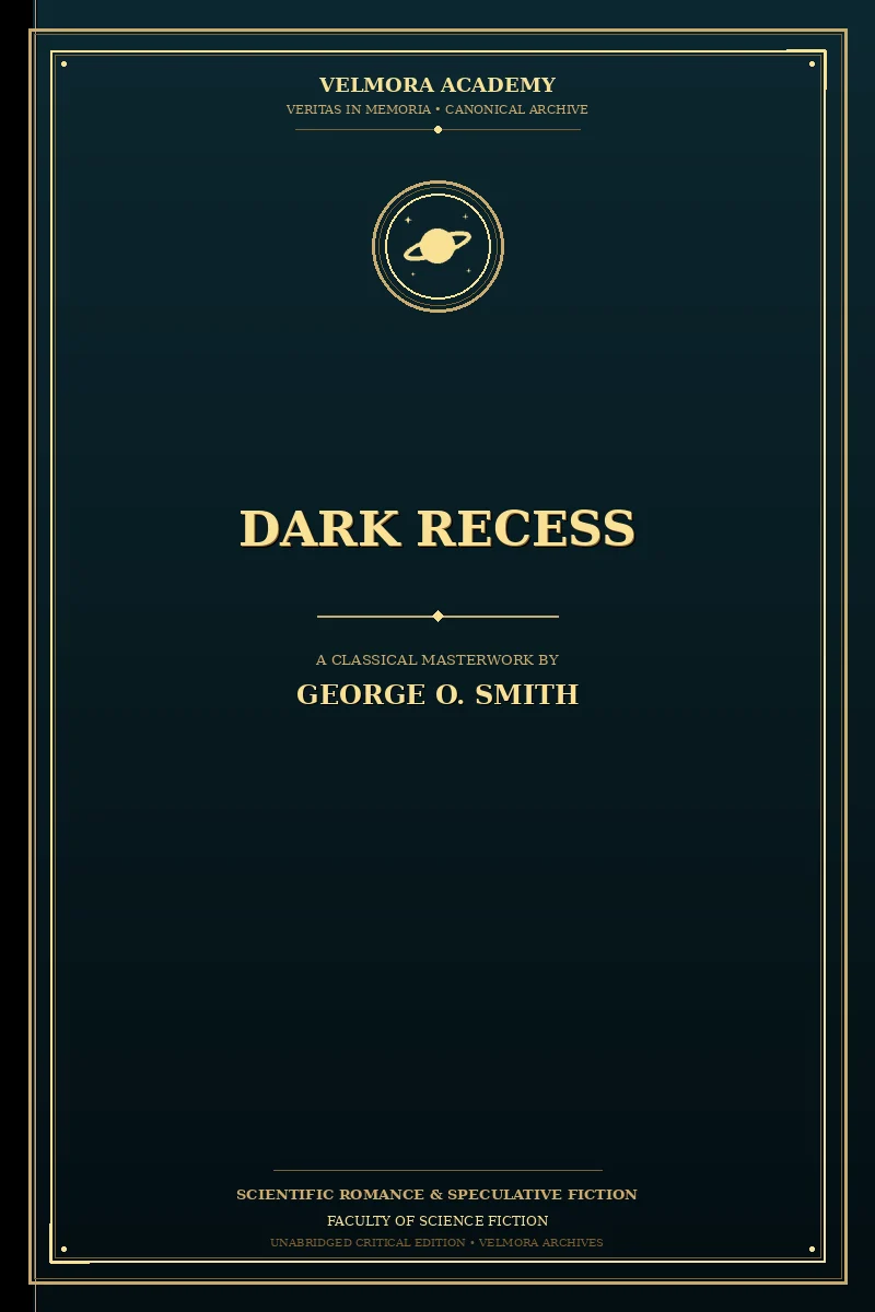 Cover of Dark recess