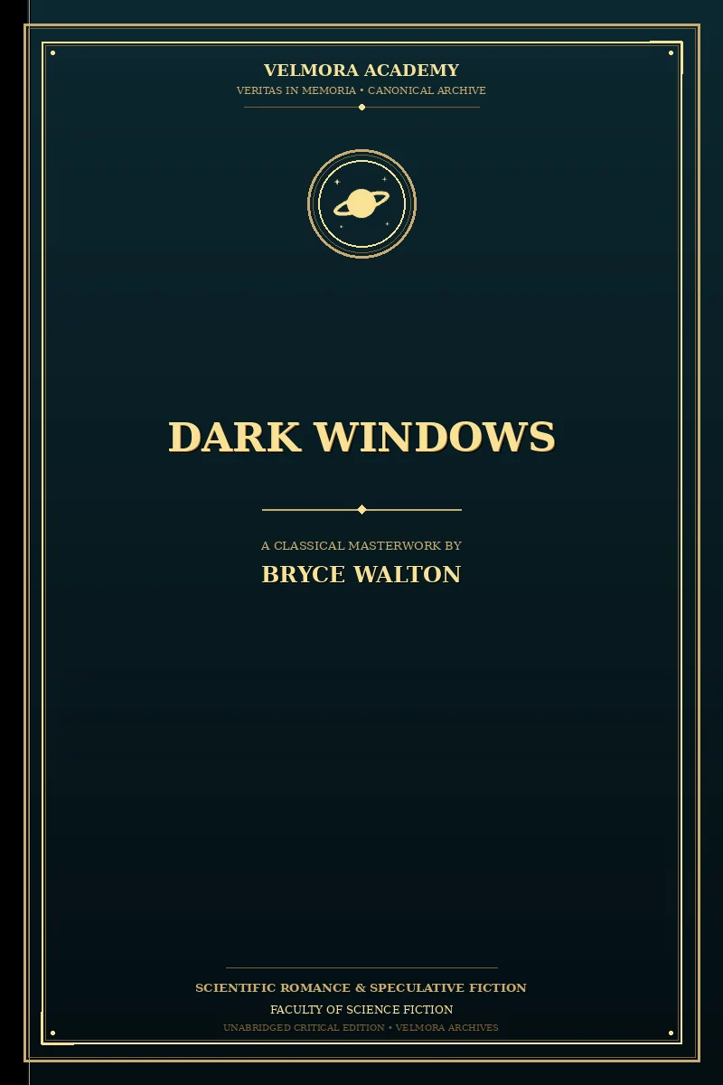 Cover of Dark Windows