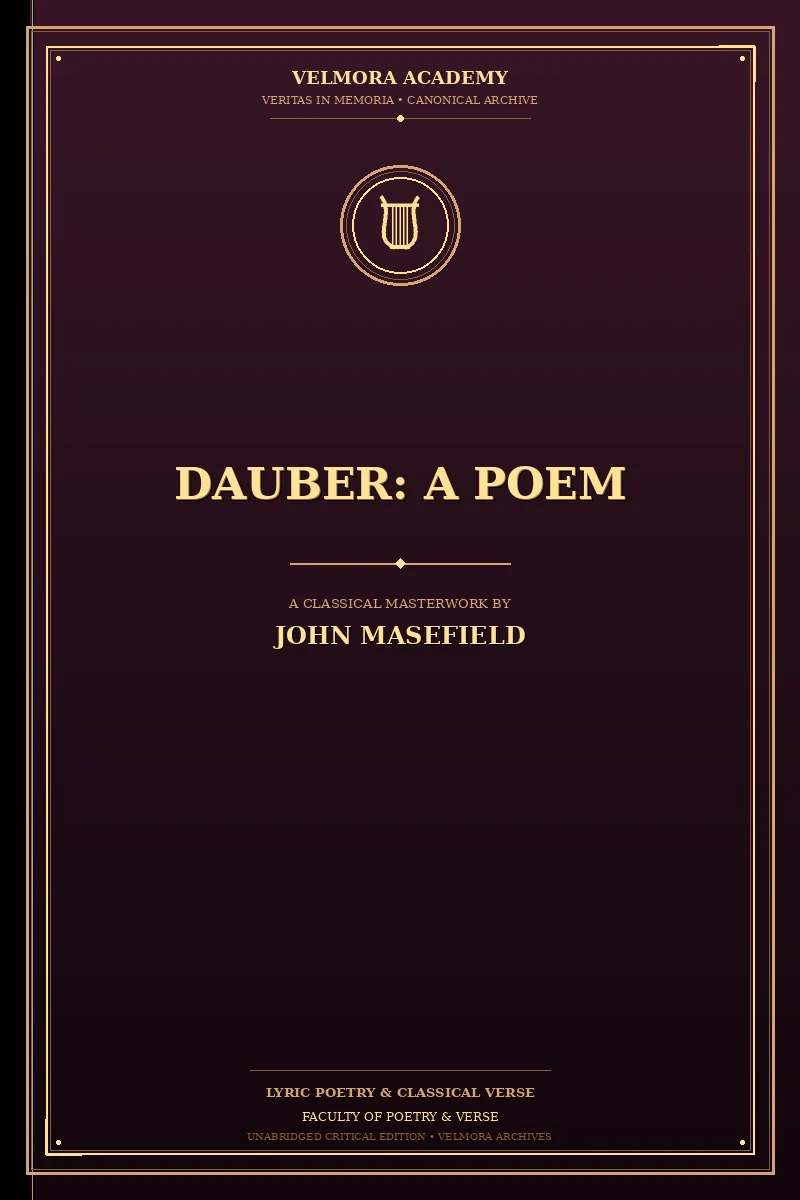 Cover of Dauber: A Poem