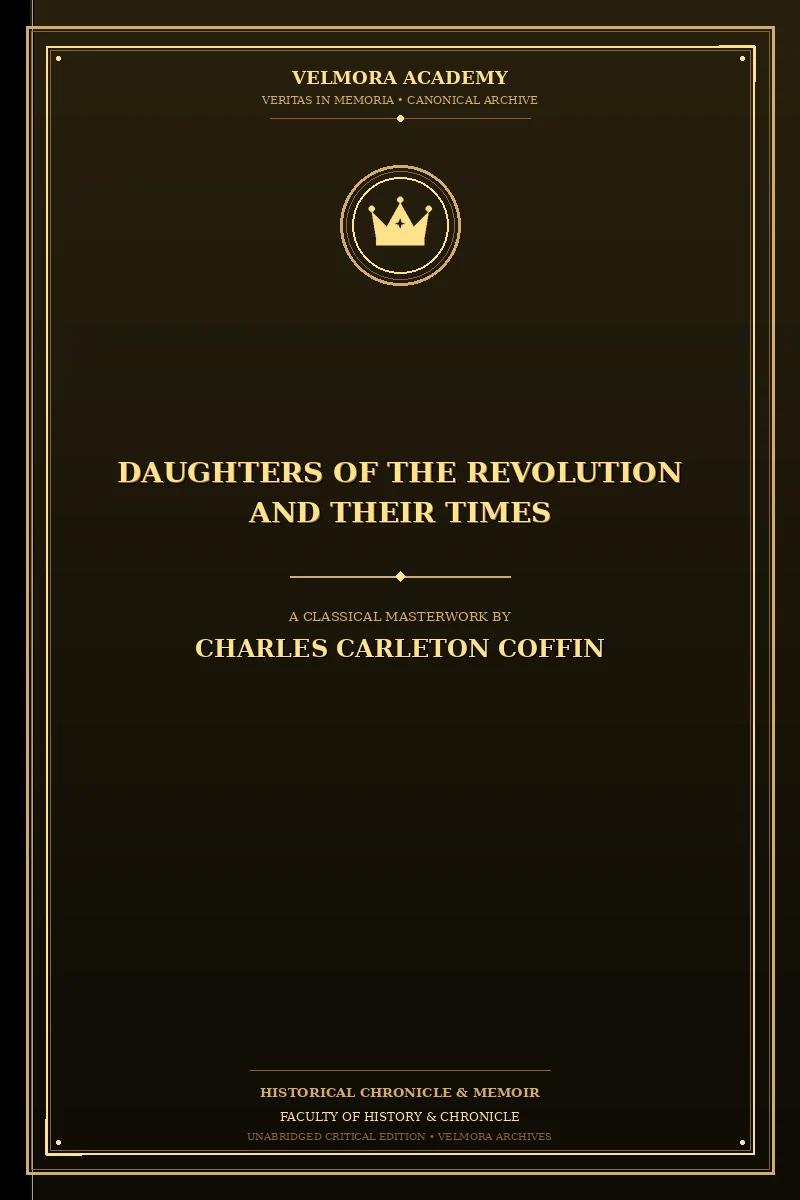 Cover of Daughters of the Revolution and Their Times