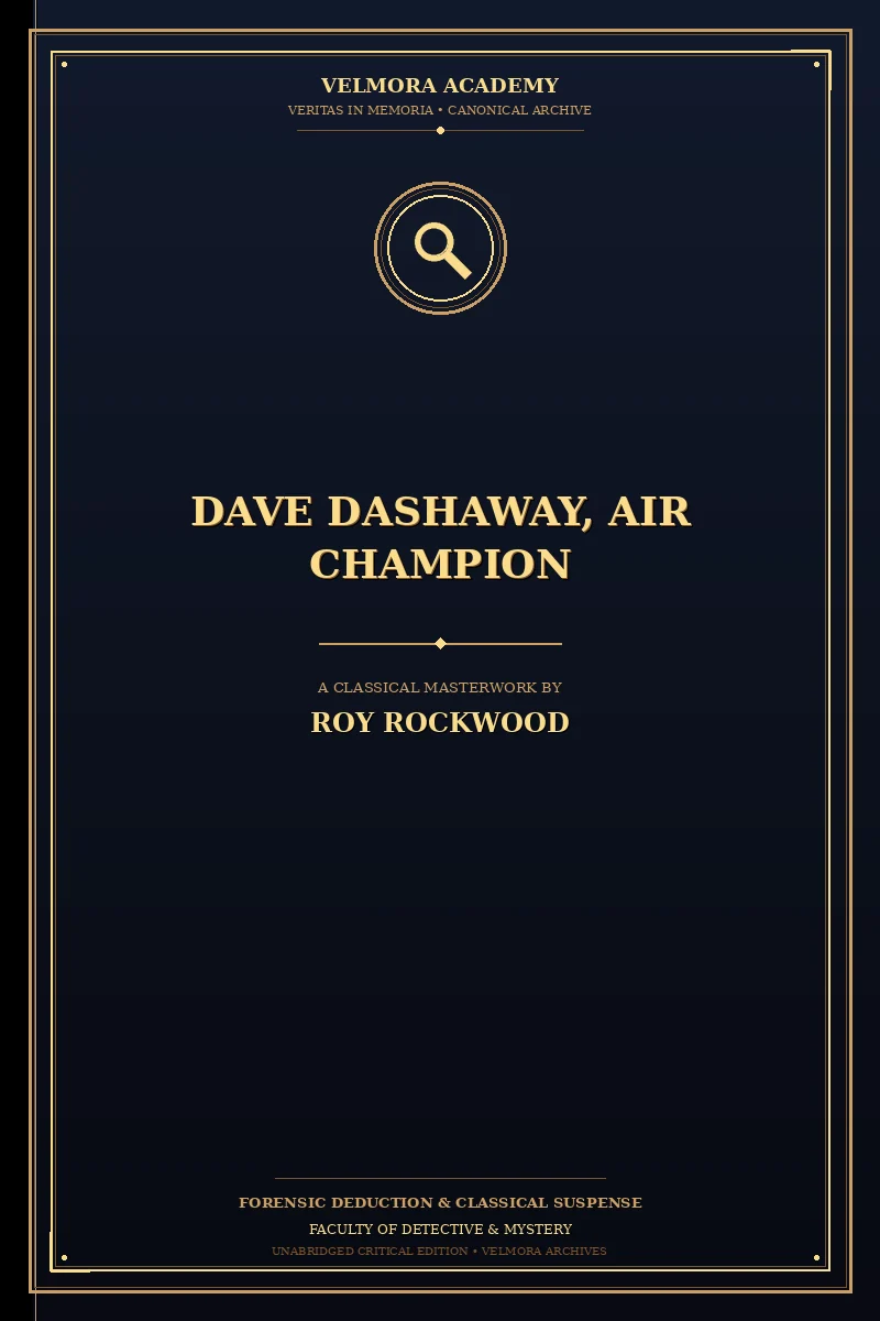 Dave Dashaway, Air Champion