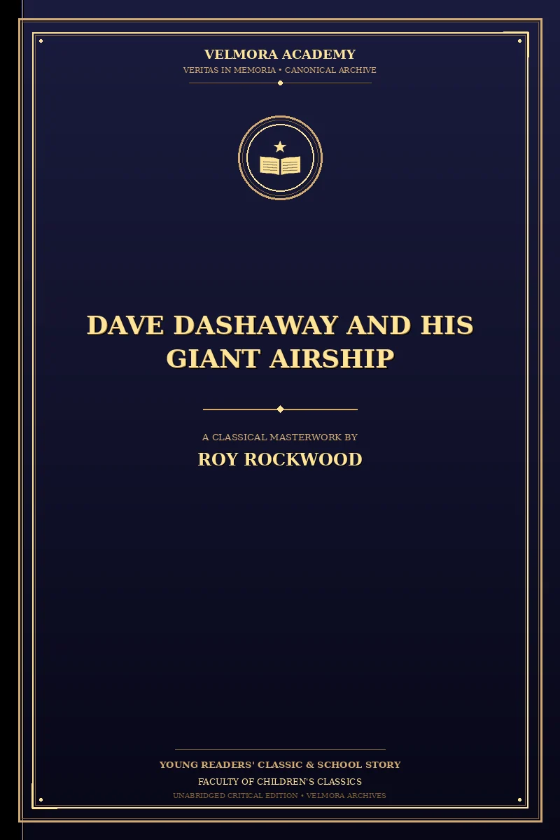 Cover of Dave Dashaway and His Giant Airship