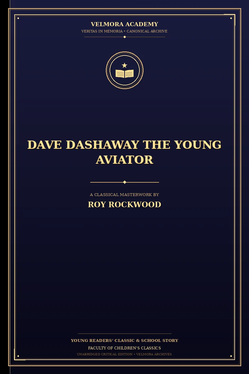 Cover of Dave Dashaway the Young Aviator