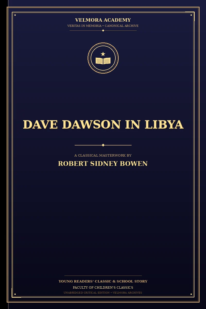 Cover of Dave Dawson in Libya