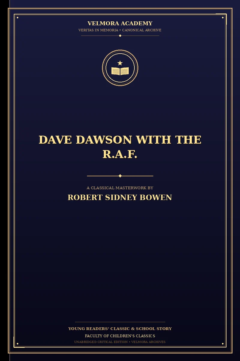 Cover of Dave Dawson with the R.A.F.