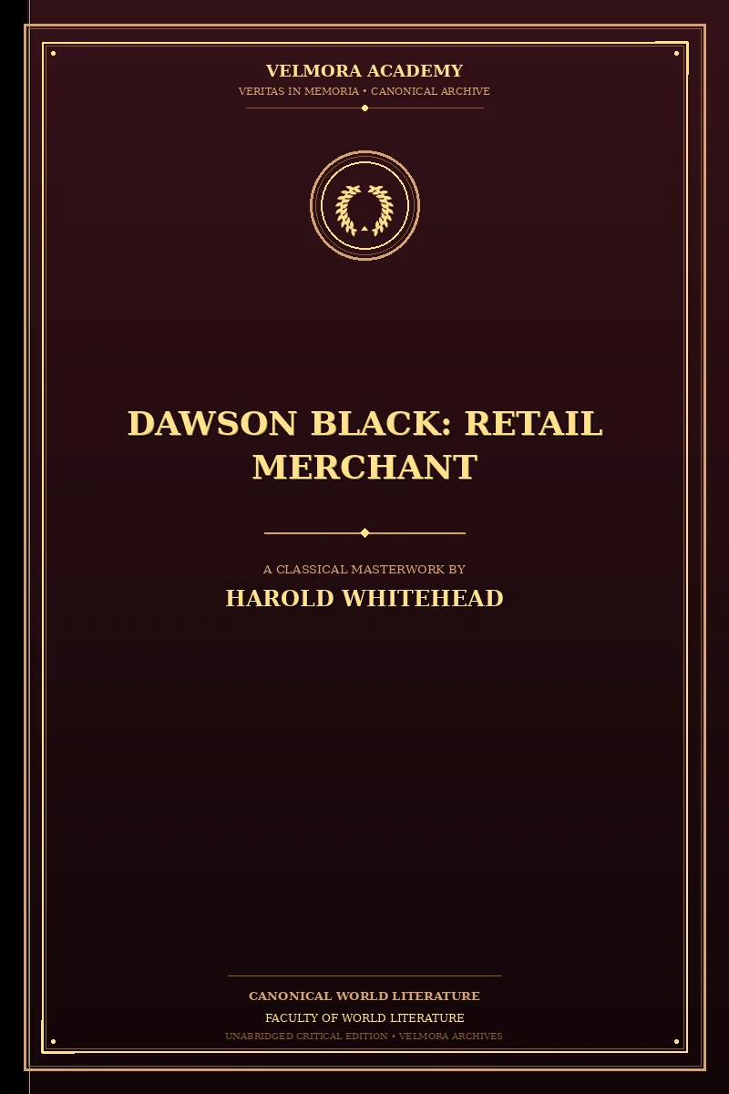 Dawson Black: Retail Merchant