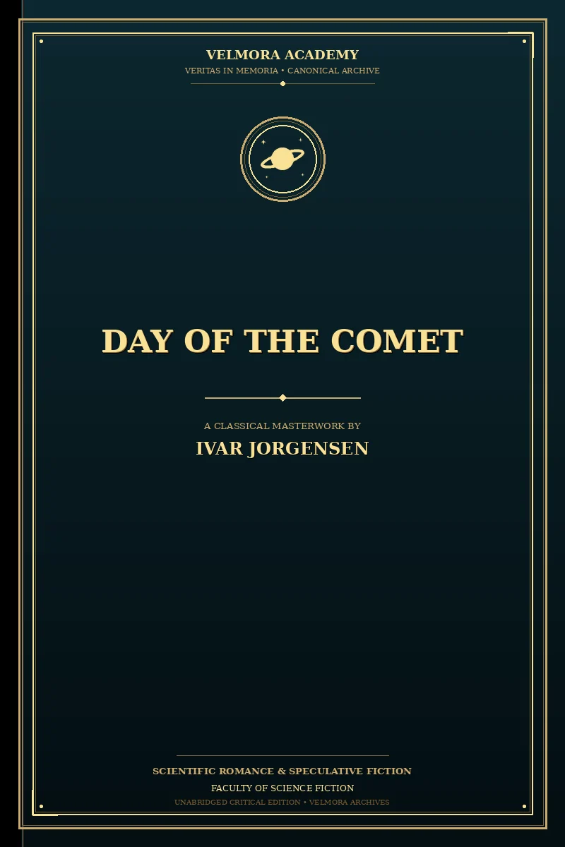 Cover of Day of the Comet