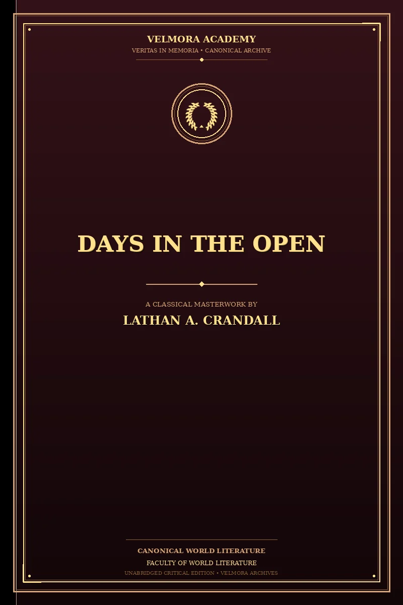 Days in the Open