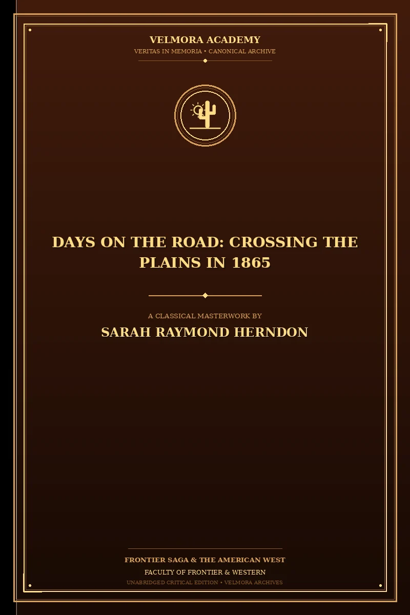 Days on the Road: Crossing the Plains in 1865