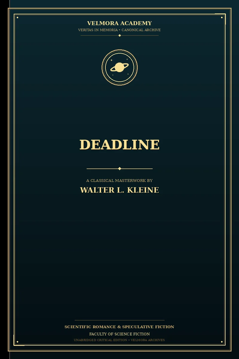 Cover of Deadline