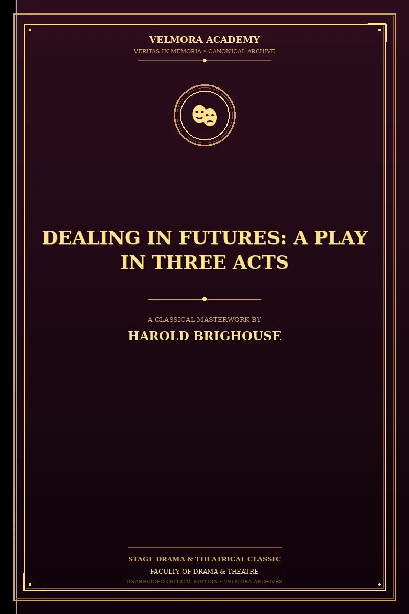 Dealing in Futures: A Play in Three Acts