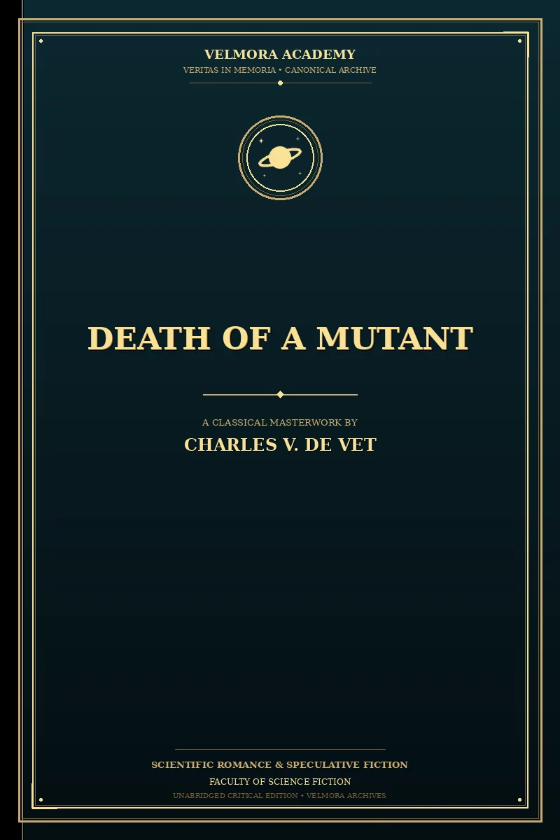 Death of a mutant