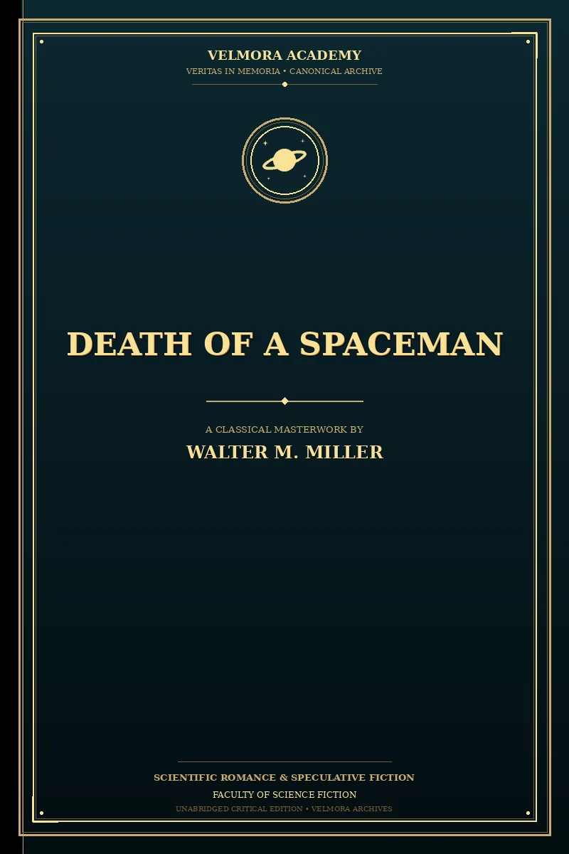 Cover of Death of a Spaceman