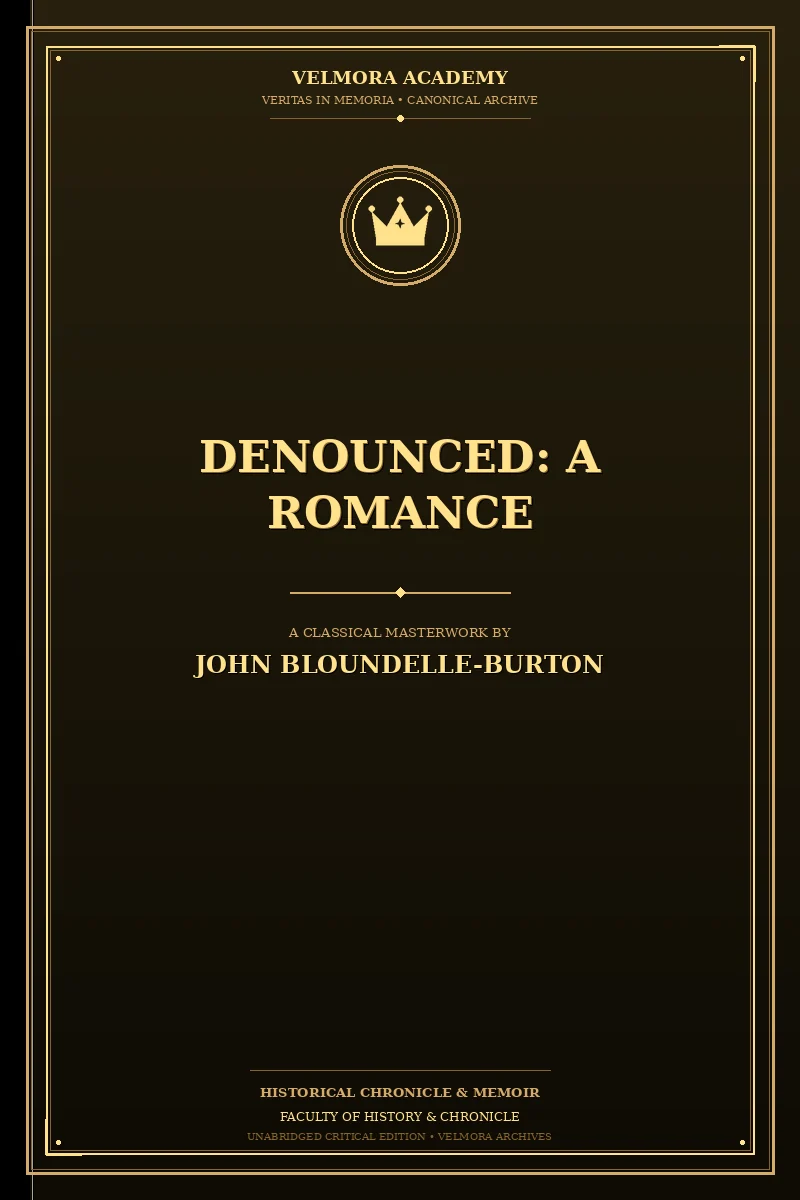 Denounced: A Romance